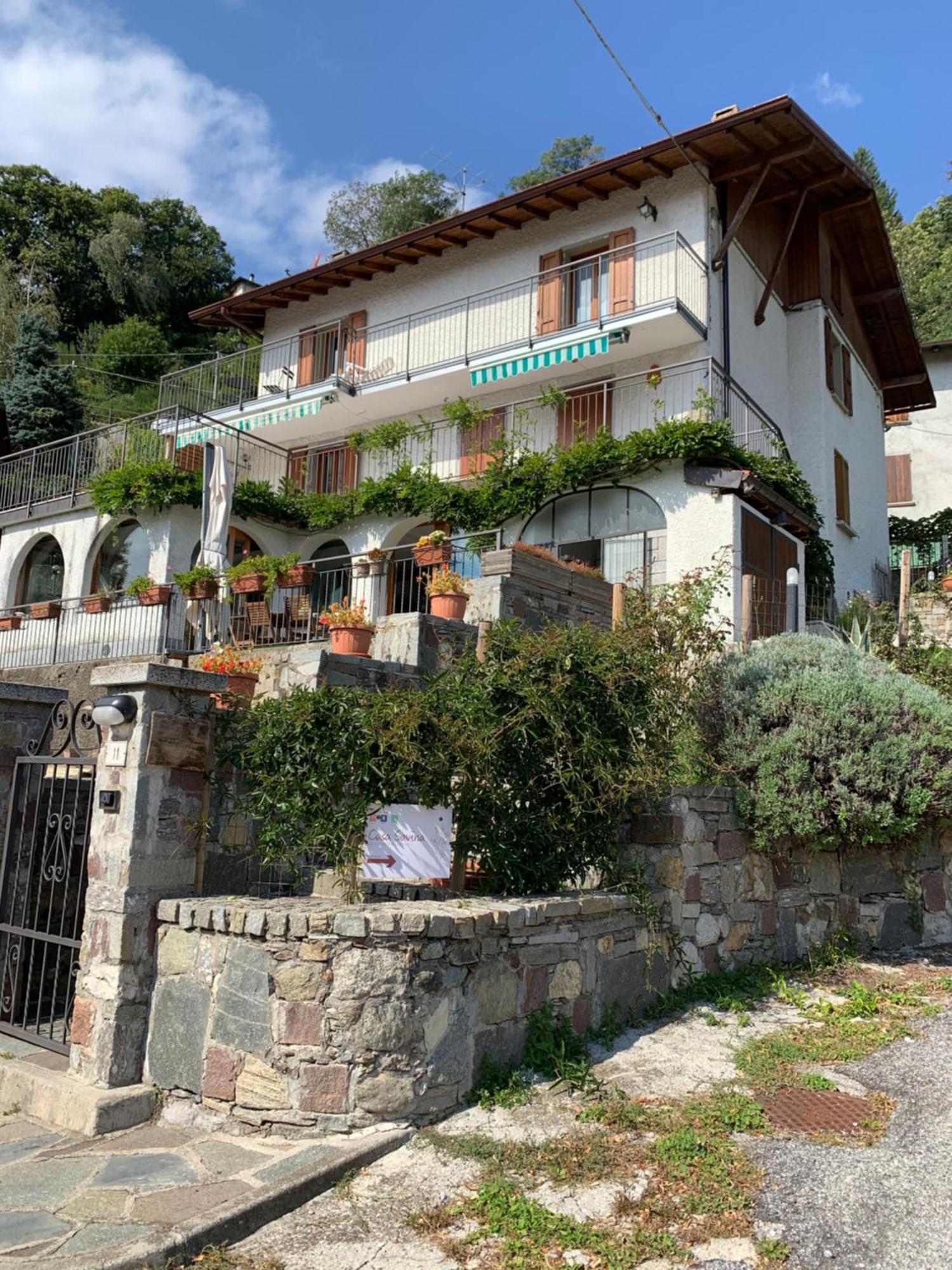 Casa Savina - Stupenda Vista Lago E Monti Plesio Esterno foto